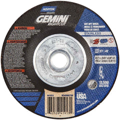 NORTON Norton 66252841913 Type 27 Depressed Center Wheel 46 Grit