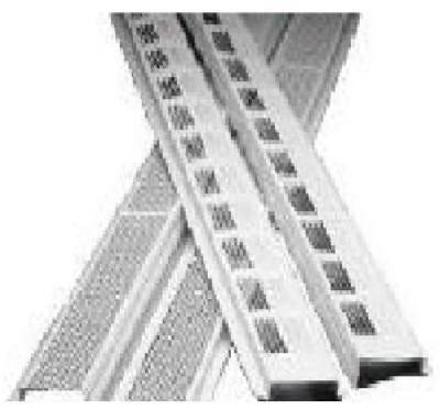 LOMANCO Lomanco 105W Continuous Soffit Vent 8 Foot White