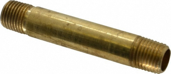 PARKER Parker 215PNL-4-30 Long Nipple 1/4 Inch Mnptf Brass
