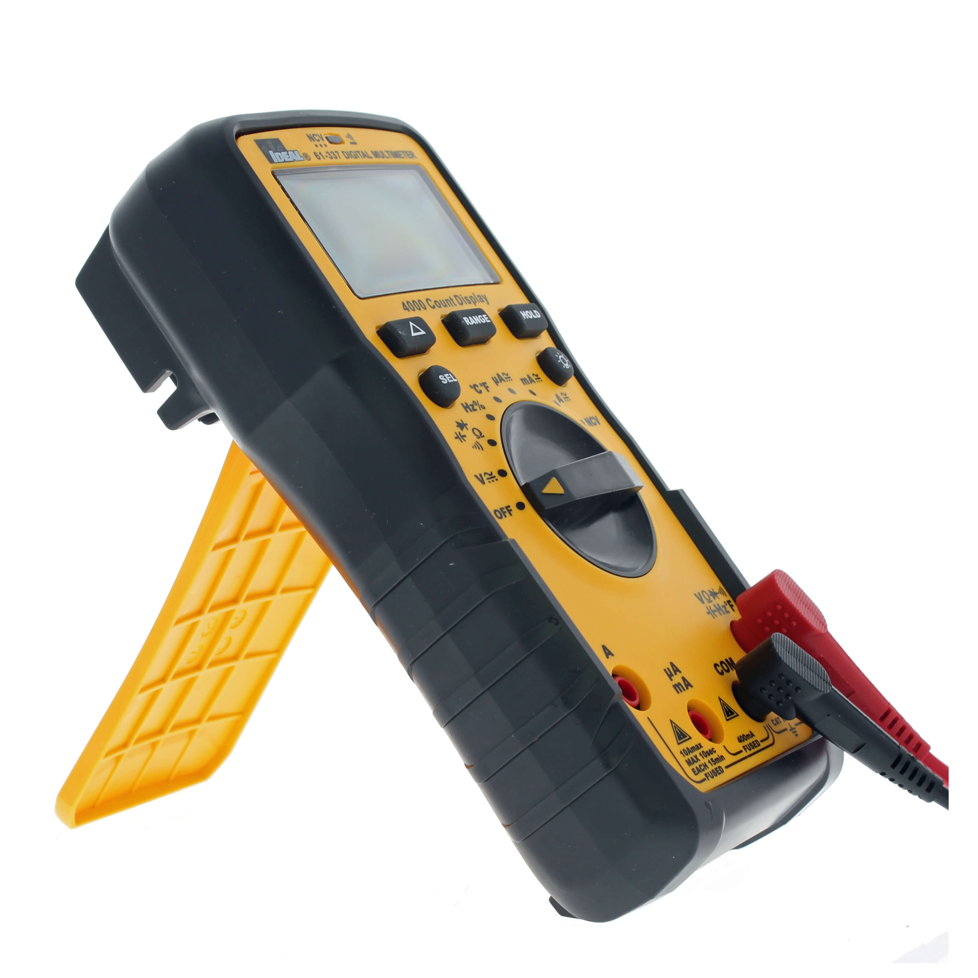 IDEAL IDEAL 61-337 Digital Multimeter 600VAC/VDC 10A 40MOhm