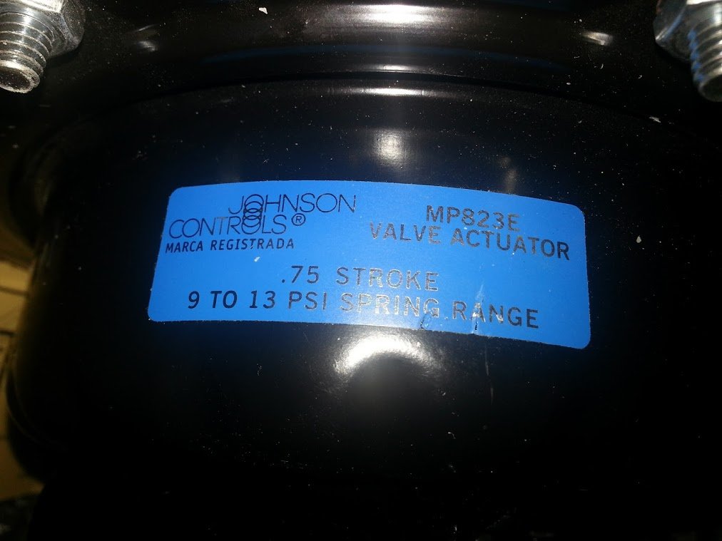JOHNSON CONTROLS Johnson Controls VG7842ST+823D00 Brass Trim Globe Valve