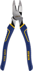 IRWIN 2078209 VISE-GRIP Lineman's Pliers 9.5 Inches with Protouch Grip Handle
