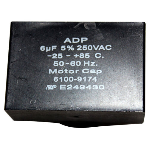 CARRIER Carrier 6100-9174 Oil Pump Capacitor 6mfd 250V Single Pack