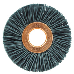 WEILER Weiler 17543 Wheel Brush 2 in Nylon Crimped 320 Grit