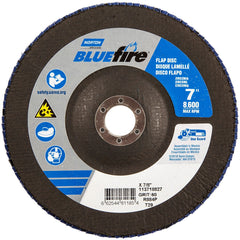 NORTON Norton 66254461185 Flap Disc 7 in 60 Grit Zirconia Type 29
