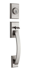 KWIKSET Kwikset 802TVHLIP-15 Tavaris Dummy Handleset Satin Nickel
