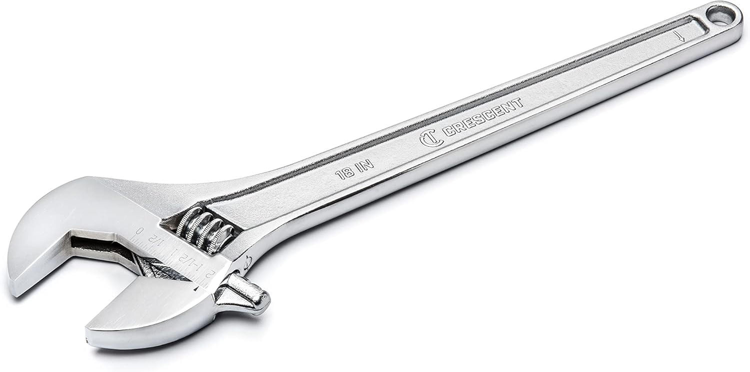 CRESCENT Crescent AC218BK 18 Adjustable Tapered Handle Wrench - Boxed