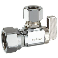 DAHL Dahl Valve 611-53-32 Mini-Ball Valve Supply Stop 1/2 FIP x 1/2 OD Comp