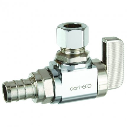 DAHL Dahl Valve 611-PX3-31 Supply Stop, Angle, Plated (Pack of 24)