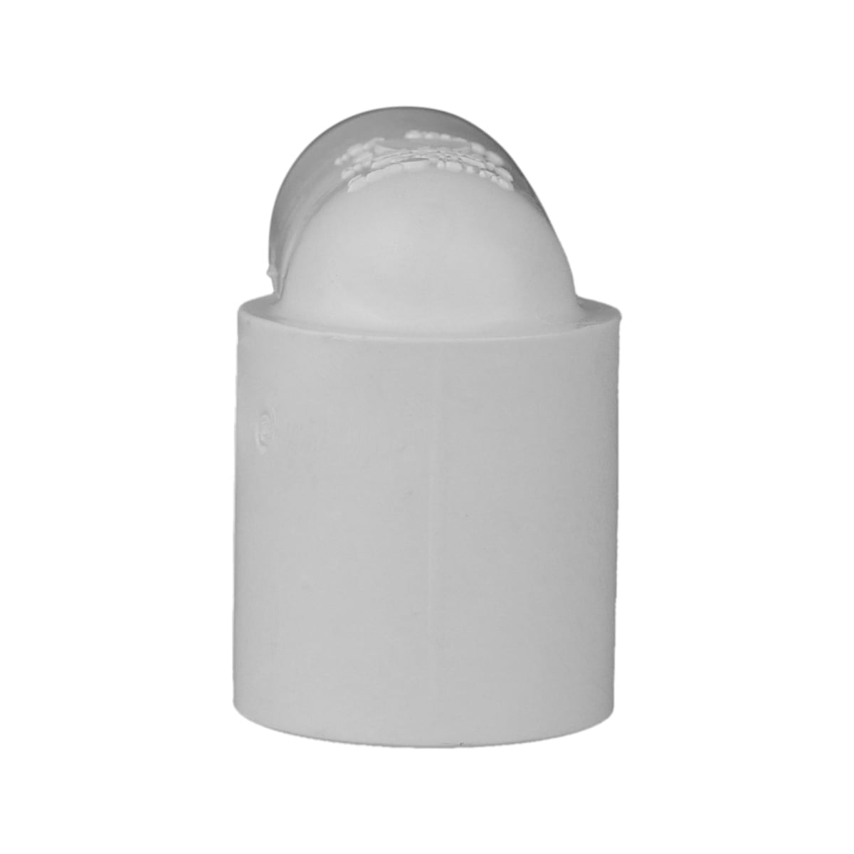 CHARLOTTE PIPE Charlotte Pipe PVC023040500 Plastic Elbow 90 Degree, 1/2 inch x 1/2 inch, PVC, Spigot x Socket, Schedule 40