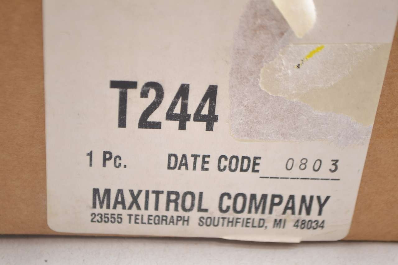 MAXITROL MAXITROL T244 Selectrastat Wall Mount 55-90 Degree F Temperature Range