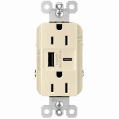 LEGRAND Pass Seymour R26USBAC6LACCV4 Duplex Usb Outlet 15A