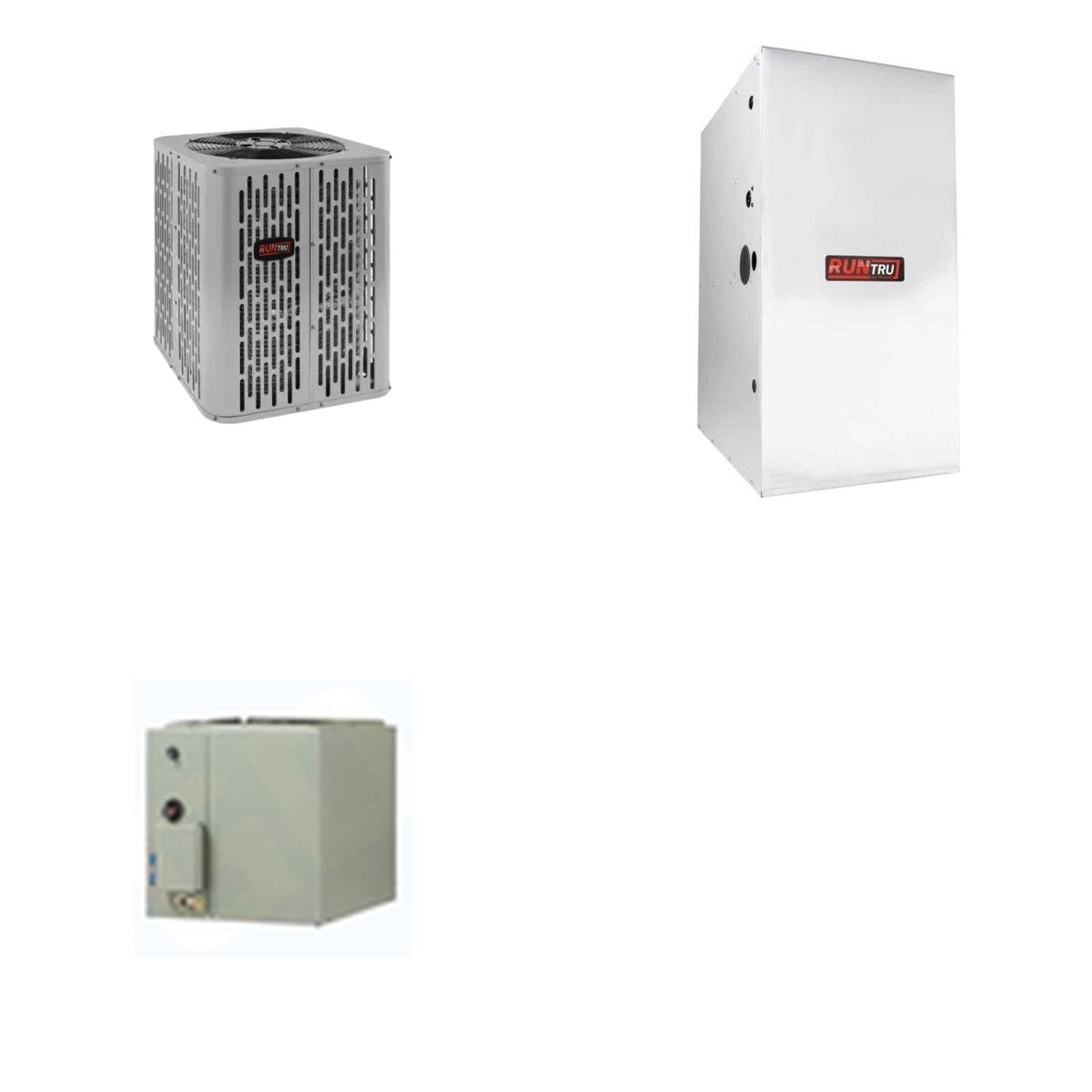 TRANE TRANE 36000 BTU R-454B 15 SEER2 Central Furnace + Coil System