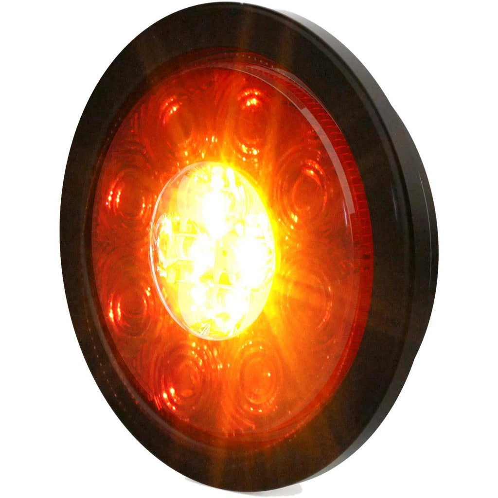ECCO Ecco ED3040AW Led Warning Light Grommet Mount Sae Class 1