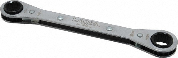 LANG Lang RB-1618DHM Box End Wrench 1/2 X 9/16 in 12 Pt Ratcheting