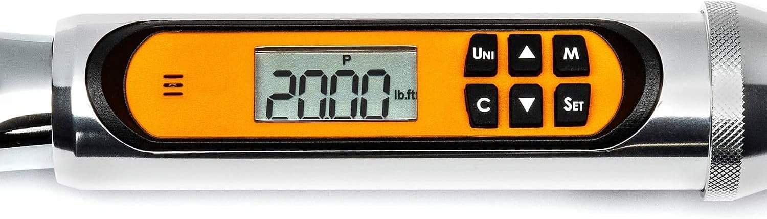 GEARWRENCH GEARWRENCH 85194 1/4 Drive 120XP Flex Head Electronic Torque Wrench with Angle