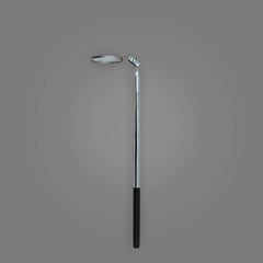 Ullman C-2L Circular Telescoping Inspection Mirror with Extra Long Handle (Diameter 2-1/4)