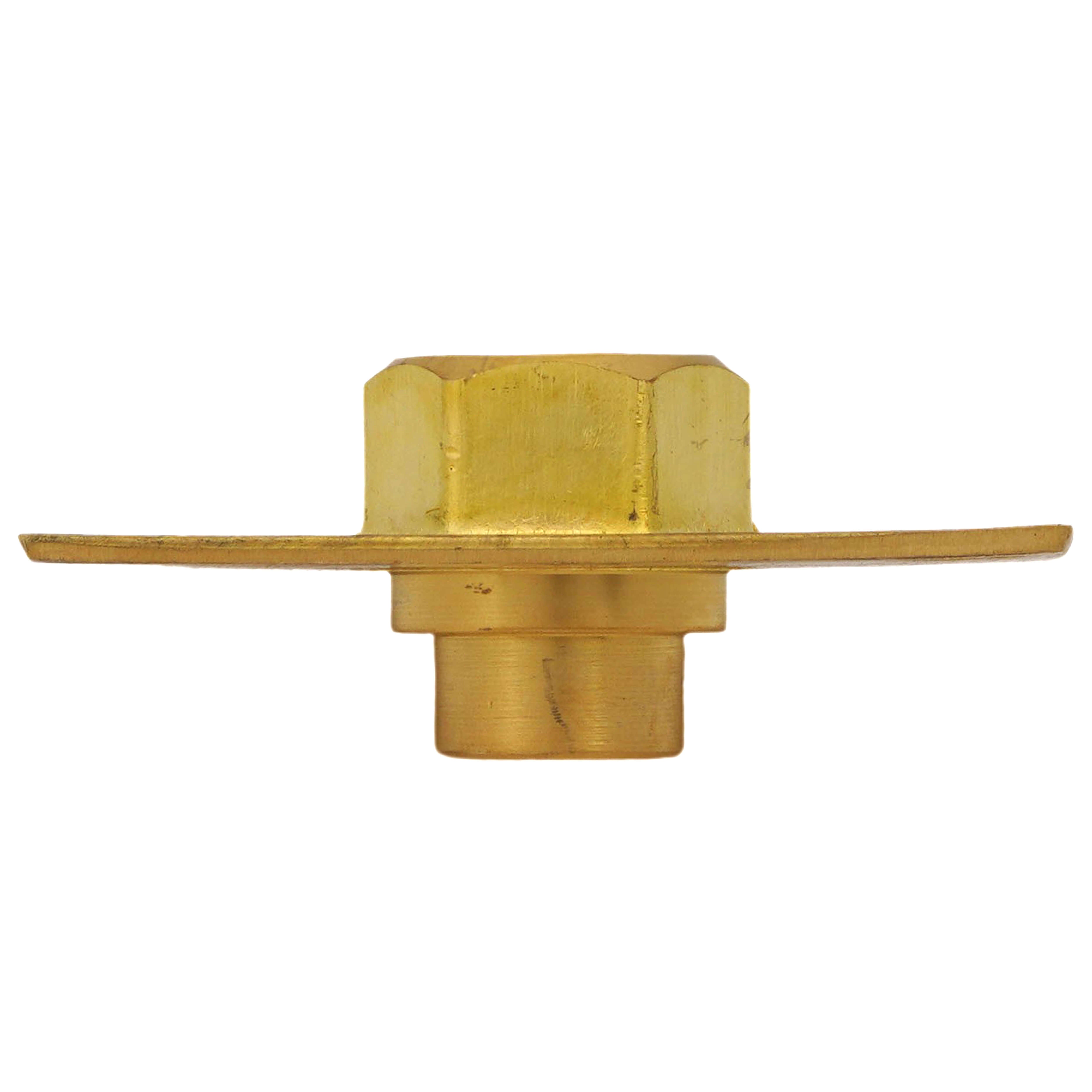 SIOUX CHIEF Sioux Chief 615-213 Wal-Let® 1/2 x 1/2 in. FIP x Female Sweat Fitting Brass Bracket