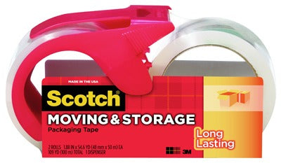 3M 3M Company 3650-2-1RD Clear Packaging Tape 1.88x54.6yd