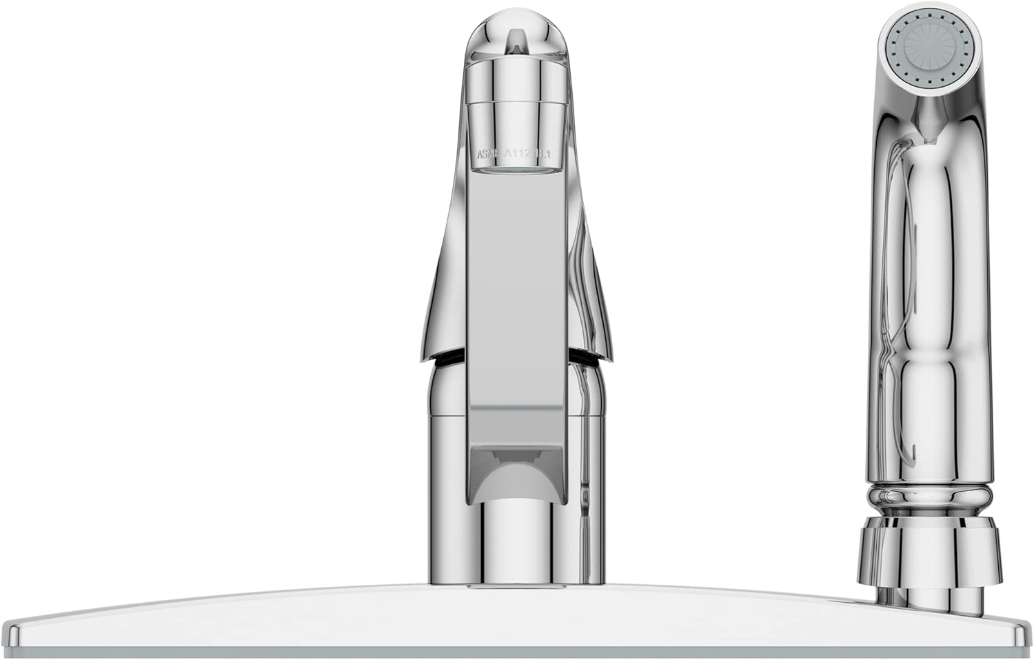 PFISTER Pfister G134-3444 Pfirst Series 1-Handle Kitchen Faucet with Side Spray in Polished Chrome