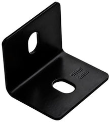 NATIONAL HARDWARE National Mfg N351-496 Black Steel Corner Brace 3 in 5 Pack