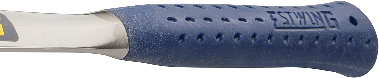 ESTWING Estwing E3-22S 22 oz Straight Claw Hammer Smooth Face Shock Reduction Grip