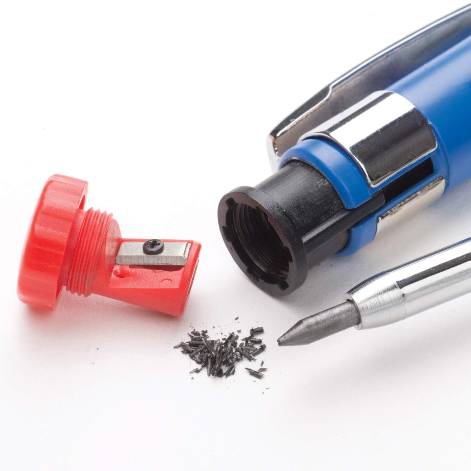 MARKAL Markal 96270 PRO Carpenter Mechanical Pencil with Graphite Lead and Built-in Sharpener