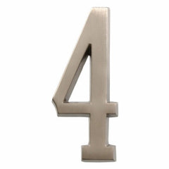 HILLMAN Hillman Fasteners 843284 Adhesive House Number 4 Nickel