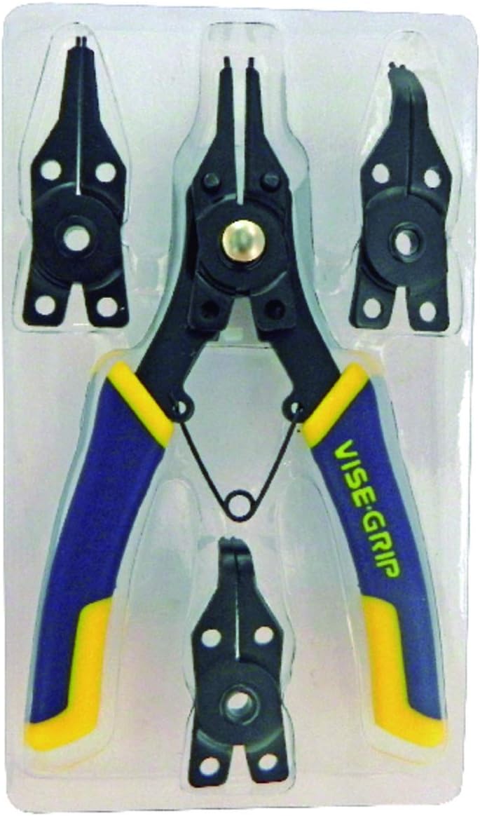 IRWIN IRWIN 2078900 VISE-GRIP Convertible Snap Ring Pliers, 6-1/2-Inch