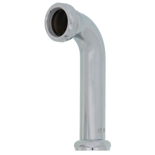 EVERFLOW Everflow 6196 1-1/4 x 6 Slip Elbow w/ Nuts & Washers 17GA