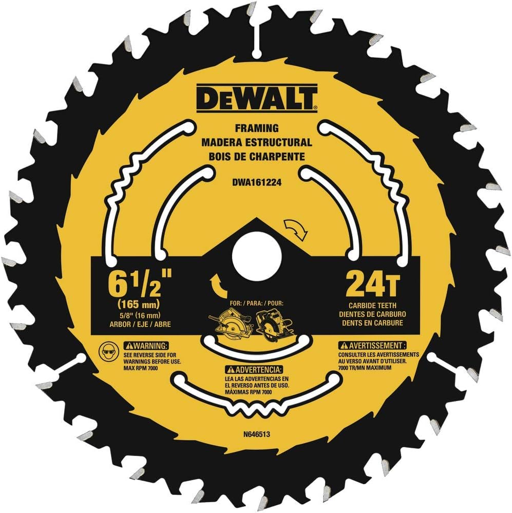 DEWALT DWA161224 CIRCULAR SAW BLADES