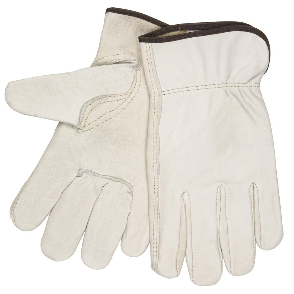 MCR SAFETY MCR Safety 3211XXXL Leather Palm Gloves 3XL