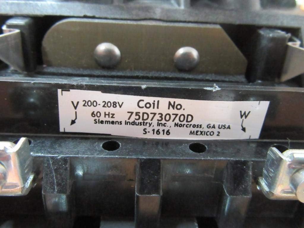 SIEMENS SIEMENS 14FUF32AD NEMA Magnetic Motor Starter 240 Volts 10 Horsepower Three Phase