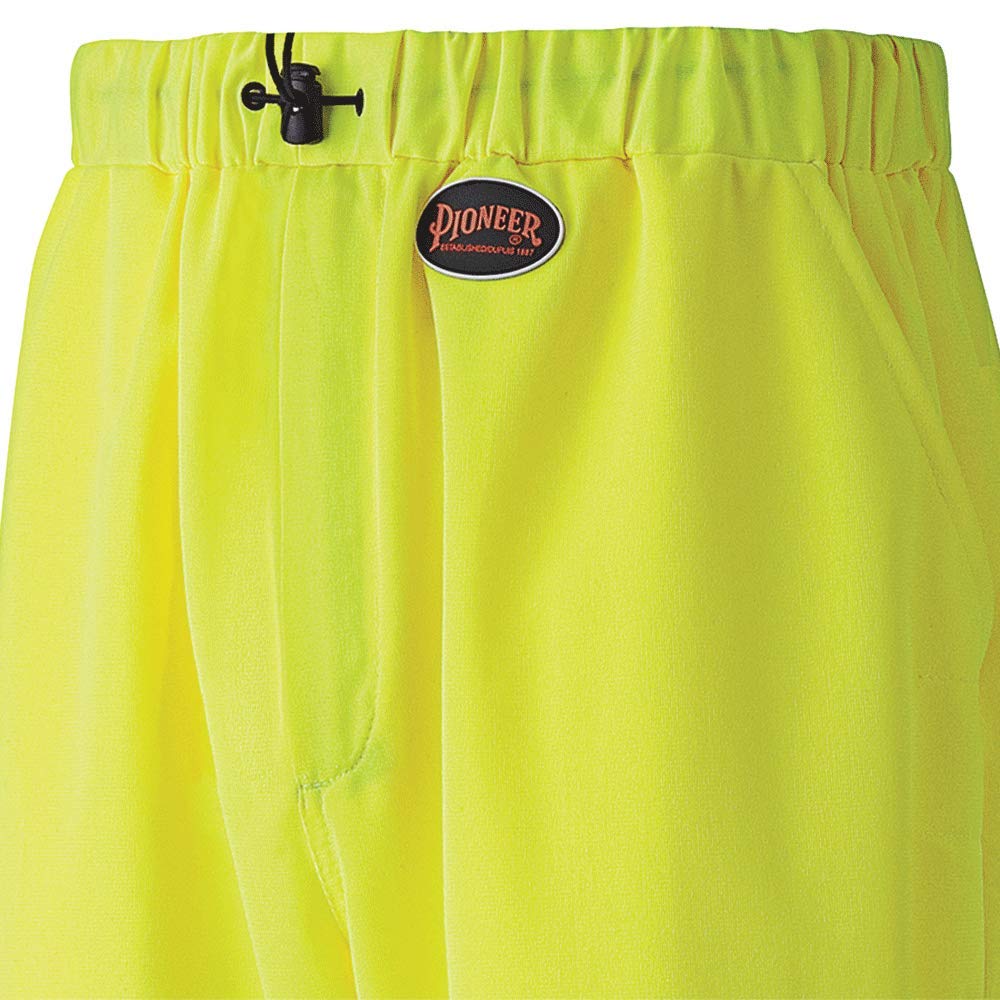 PIONEER Pioneer V1070360U-3XL High Visibility Traffic Safety Work Pants with Reflective Tape 3XL