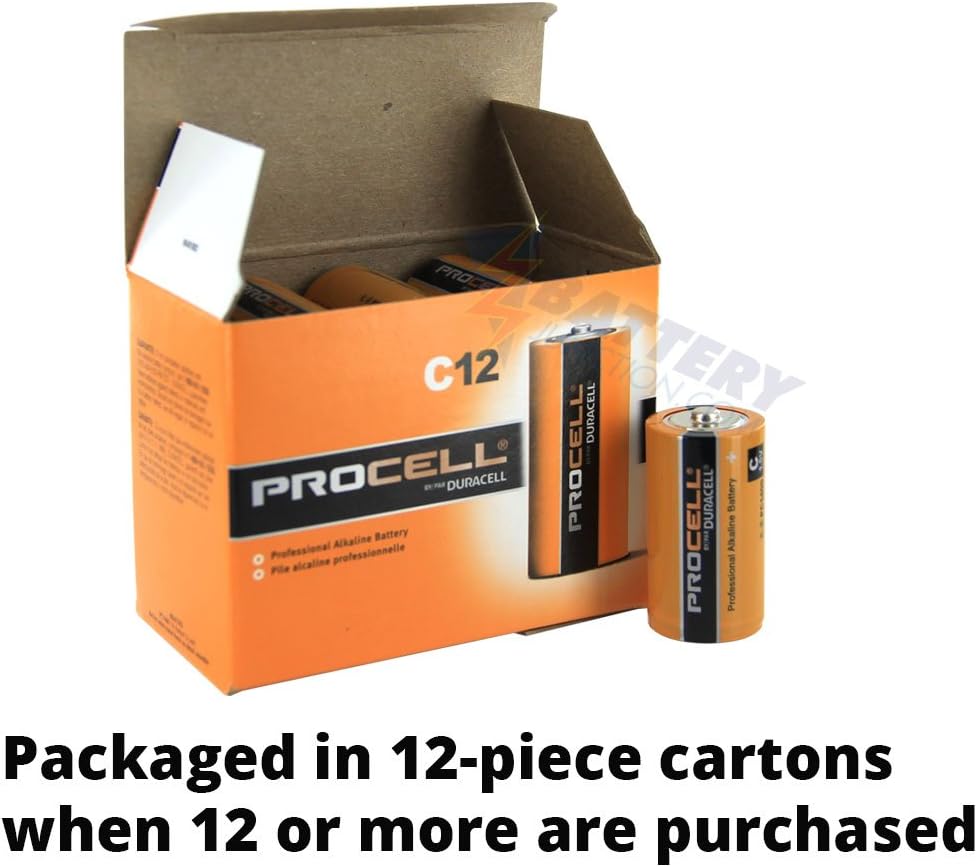 DURACELL Duracell DURPC1400 Procell Battery 1.5 V 12 Count Pack