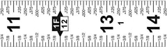 Lufkin QRL625MP Crescent 25 Foot Quickread Power Tape - Hi-Viz Blue