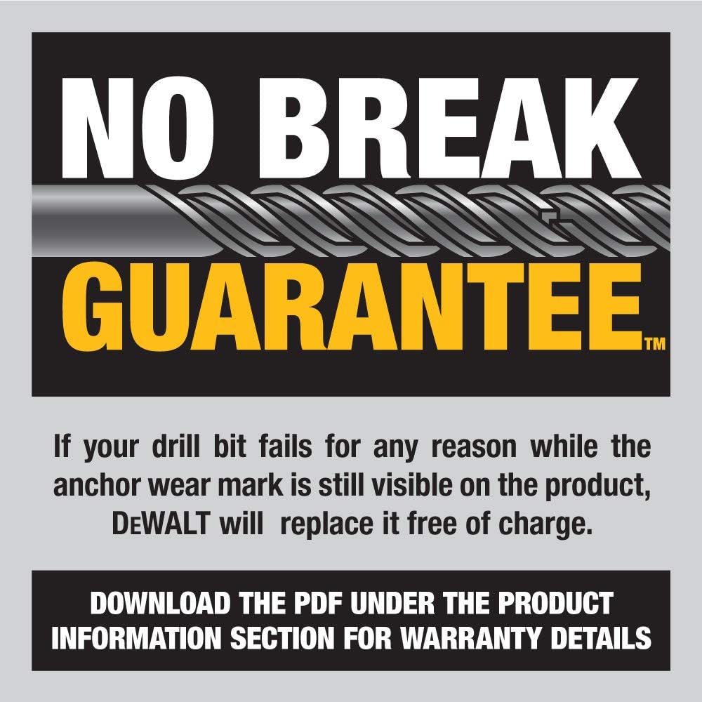 DEWALT Dewalt DW5427 3/8 x 4 x 6 SDS Plus Hammer Bit