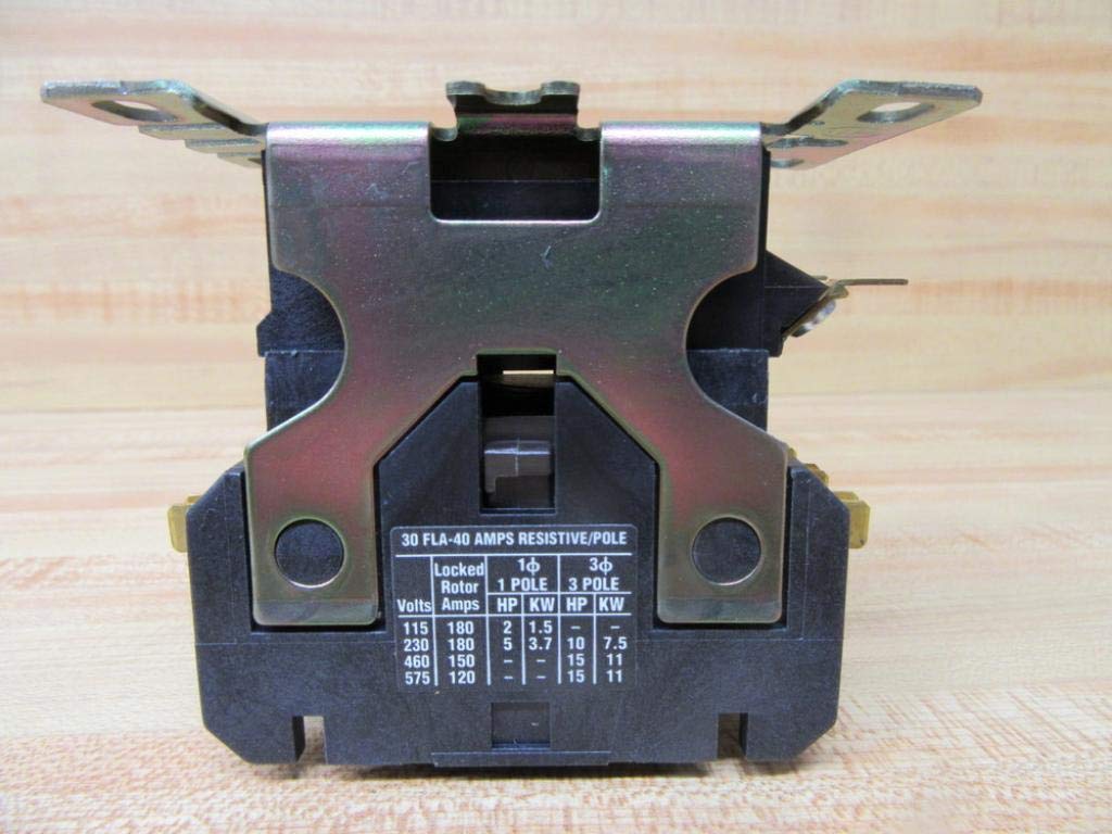 EATON Eaton C25DND330T Contactor 3-Pole 24 VAC 30 Amp