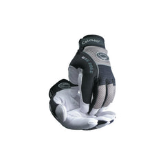 Caiman 2955-XL Mechanic Glove Goat Grain Palm Protective Glove White X-Large