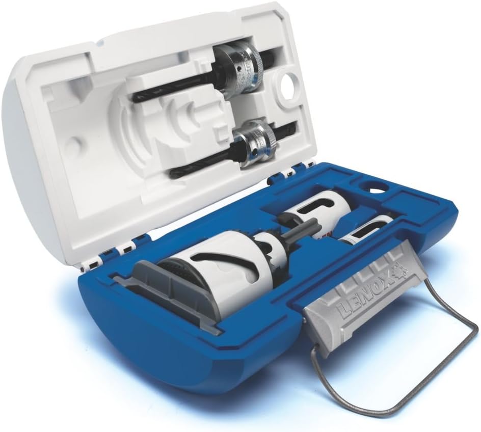 LENOX Lenox 1815140 Tools Speed Slot Bi-Metal Hole Saw Kit Compact Construction Kit 7-Piece
