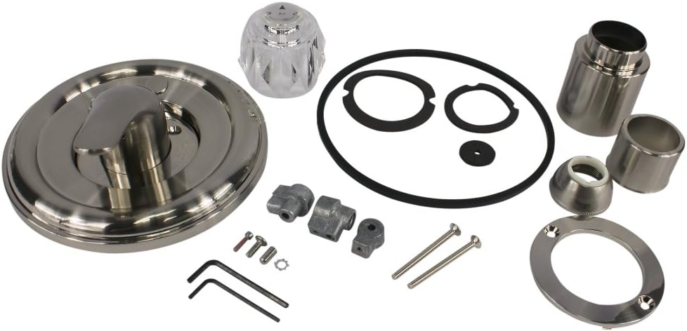 DANCO Danco 10004 Trim Kit for Use with Delta Tub and Shower Faucets Plastic Brushed Nickel
