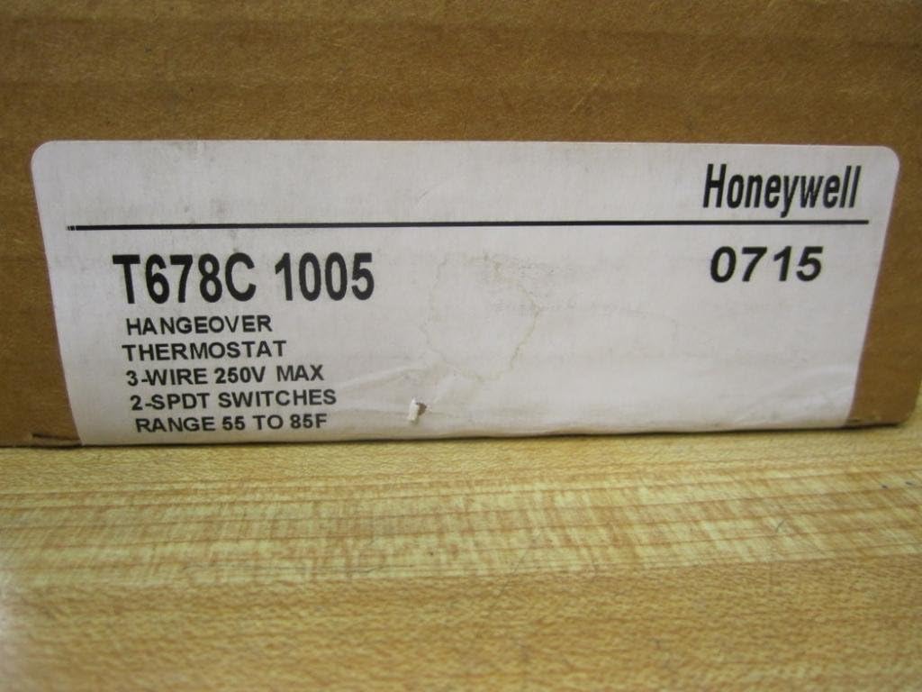 HONEYWELL Honeywell T678C1005 Remote Temperature Controller 250 Volts Battery-Powered