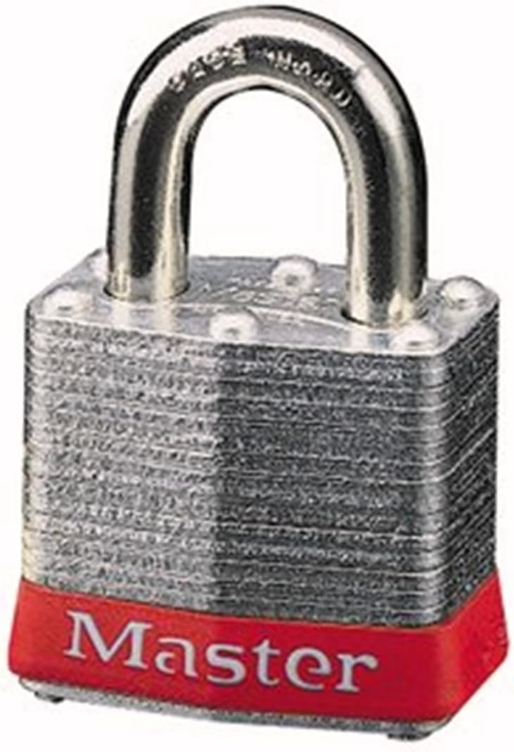 MASTER LOCK 3RED PADLOCKS