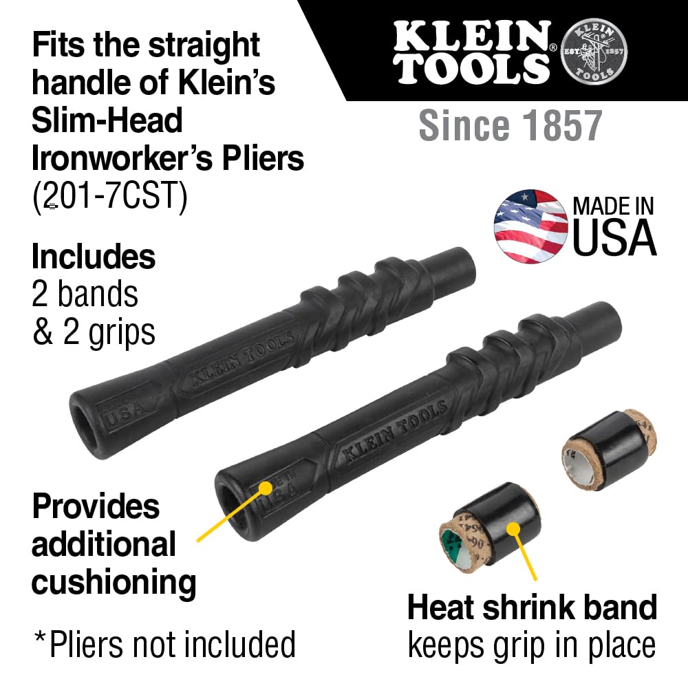 KLEIN TOOLS Klein Tools M2017CSTA Slim-Head Ironworker Pliers 9-Inch