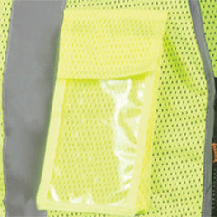 Pioneer V1024860U-3XL Safety Vest for Men Hi Vis Reflective Mesh 9 Pockets Zipper Orange Yellow Green