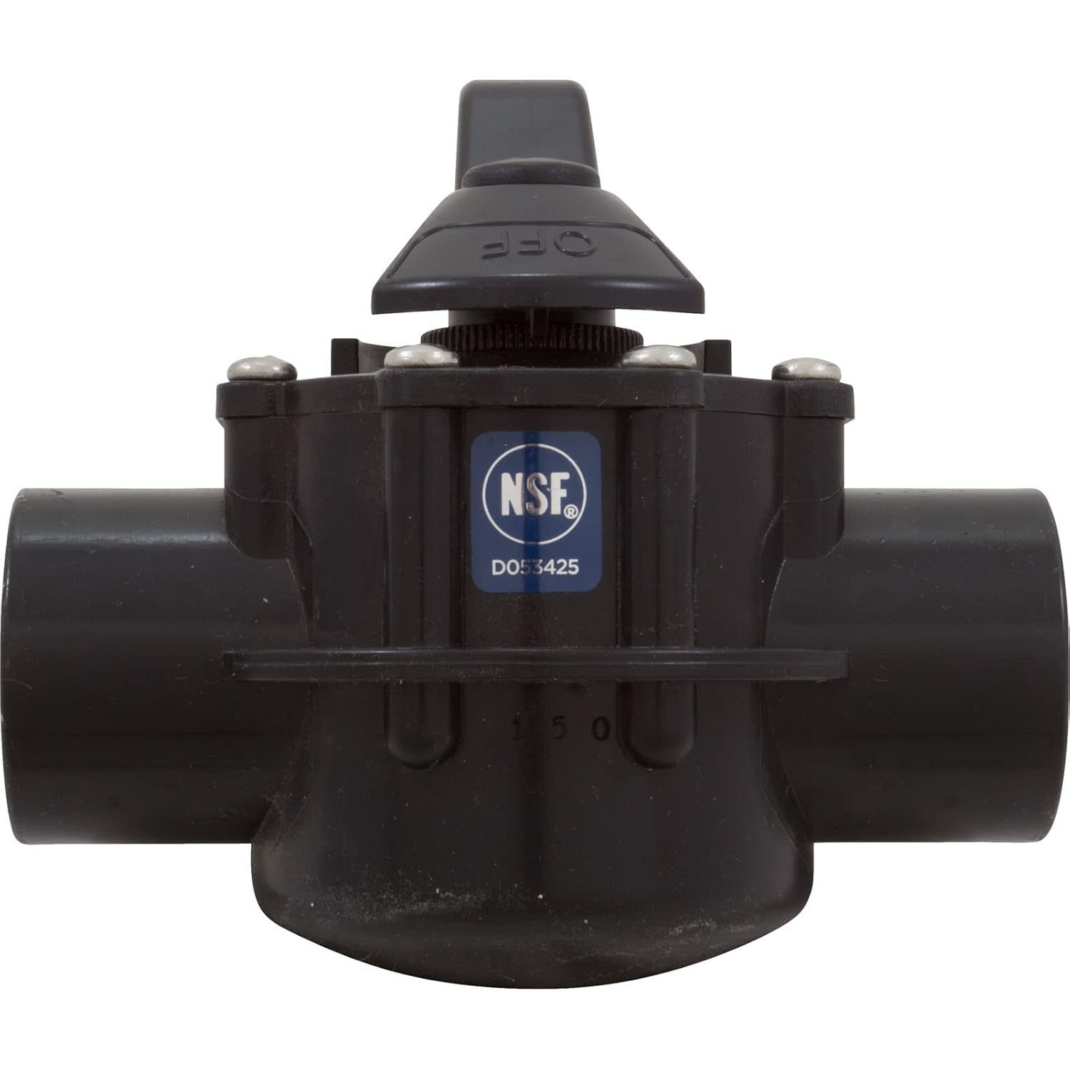 WATERWAY PLASTICS Waterway 600-7100-CPVC TruSeal Valve 3-Way 2in. SL - 2-1/2in. SPG