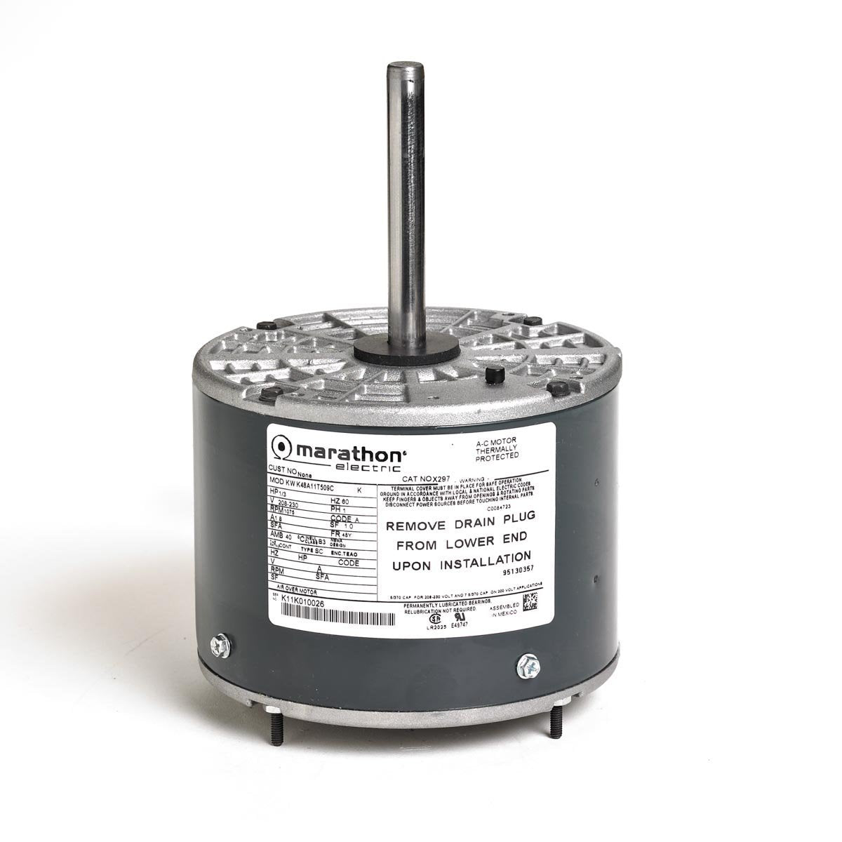 MARATHON MOTORS MX411 CONDENSER FAN MOTORS