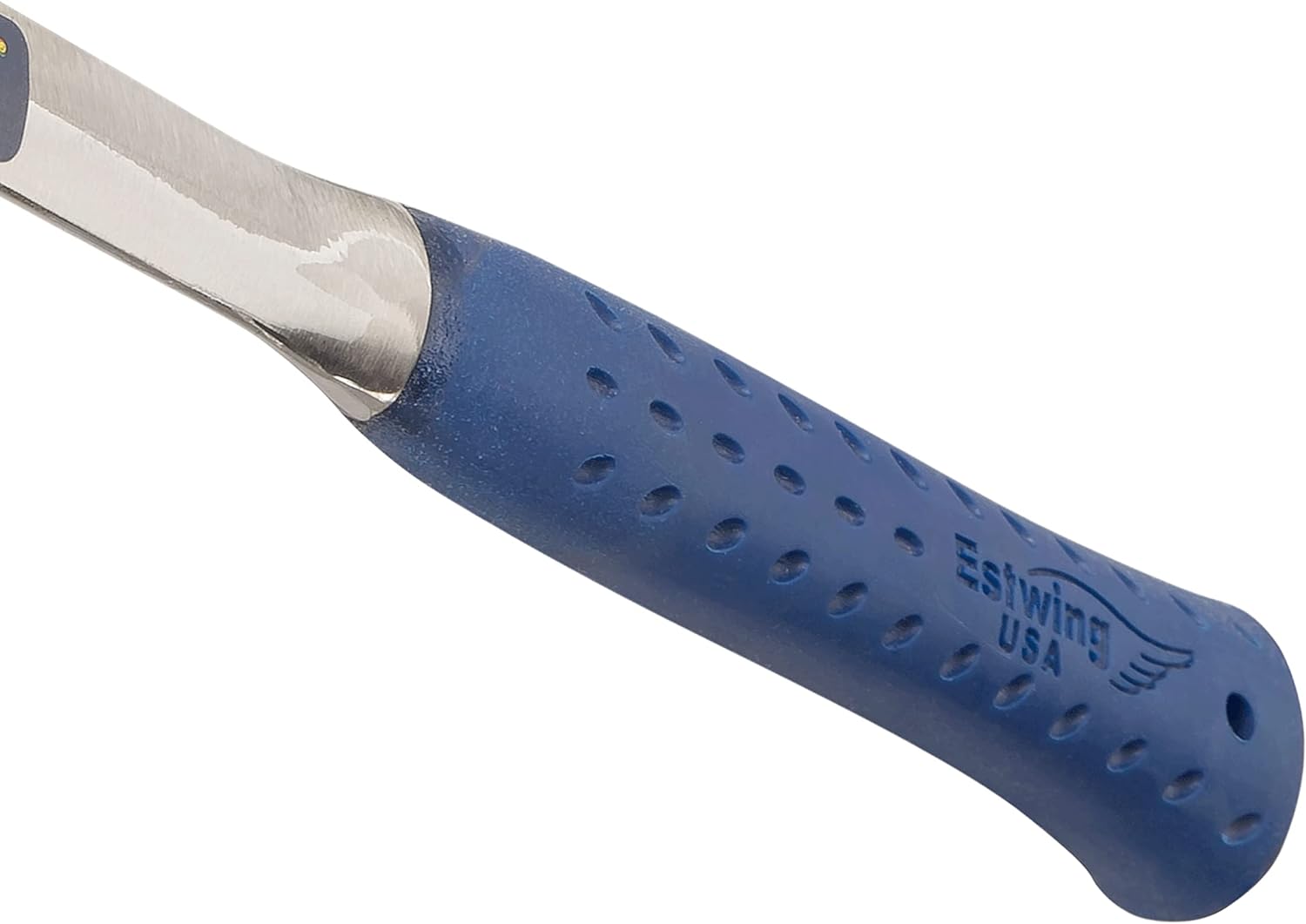 ESTWING Estwing E3-23LP Rock Pick 22 oz Geological Hammer with Pointed Tip and Shock Reduction Grip