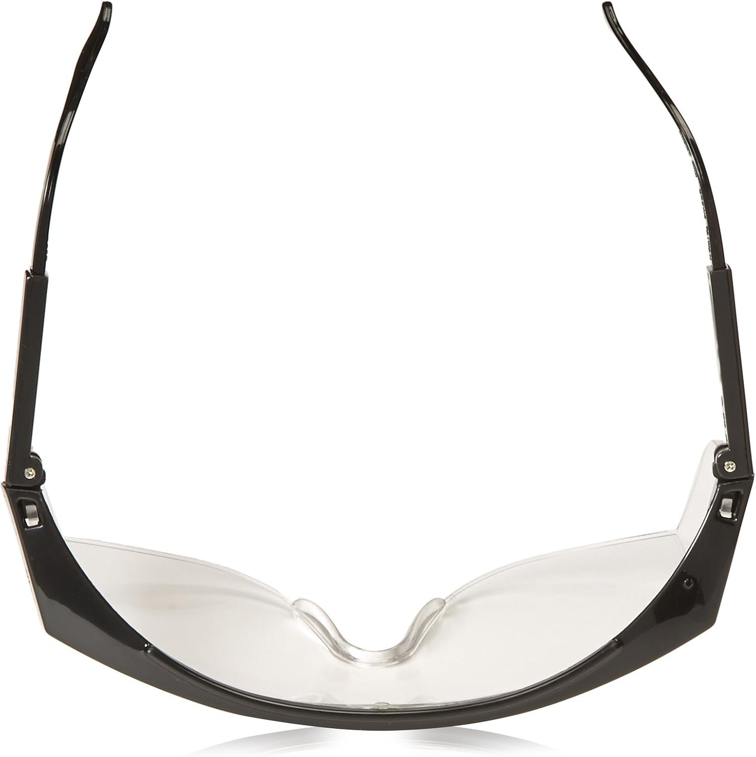 MCR SAFETY MCR Safety SS010 Stratos Safety Glasses Polycarbonate Uncoated Lens, Nylon Black Frame, 1 Pair