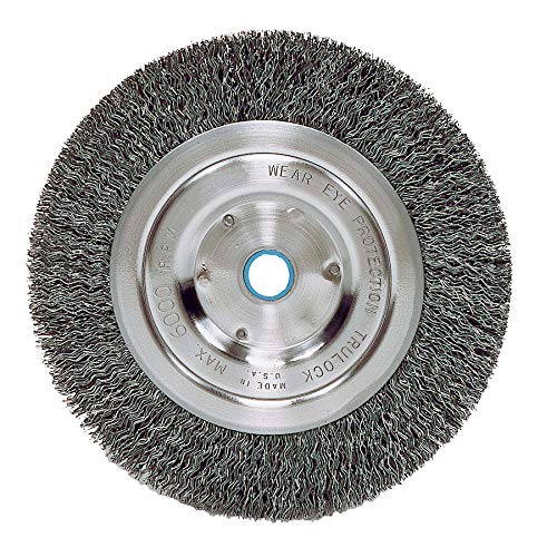 WEILER Weiler 36061 Vortec Pro 5 Crimped Wire Cup Brush .020 Steel Fill 5/8-11 UNC Nut